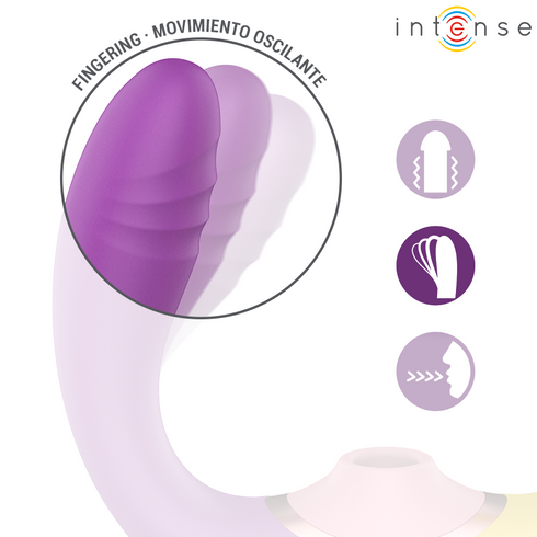 INTENSE - WILLOW STIMOLATORE A VIBRAZIONE E ASPIRAZIONE 3 IN 1
