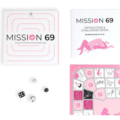SECRET PLAY - GIOCO DA TAVOLO PER COPPIE "MISSION 69"