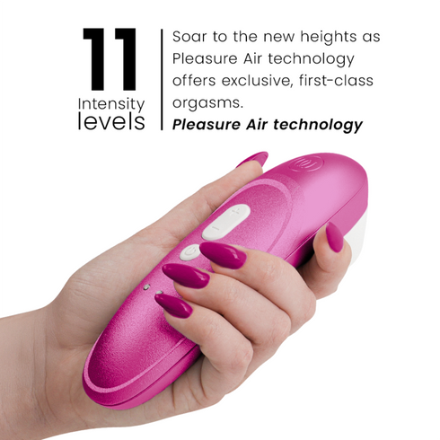 WOMANIZER - STIMOLATORE CLITORIDEO PRO VIBRANTE ROSA