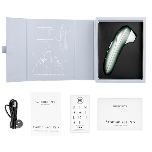 WOMANIZER - STIMOLATORE CLITORIDEO PRO VIBRANTE VERDE SALVIA