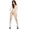 PASSION - EROTICLINE CATSUIT BIANCO BS007