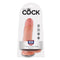 KING COCK - 7 DILDO FLESH CON SFERE 17.8 CM