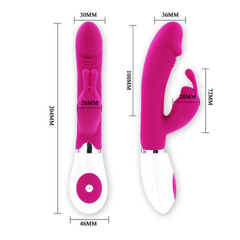 PRETTY LOVE - VIBRATORE FLIRTANTE CON GENE RABBIT