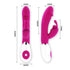 PRETTY LOVE - VIBRATORE FLIRTANTE CON GENE RABBIT