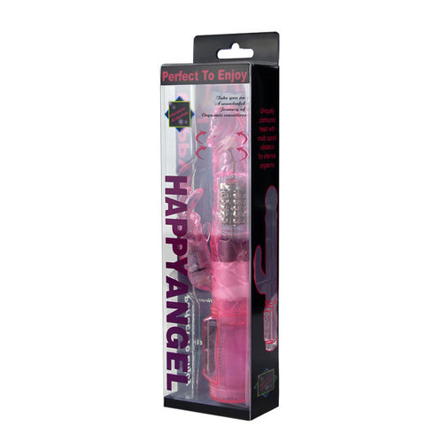 BAILE - MINI ROTATORE RABBIT ROSA CON SUPERSTIMOLATORE