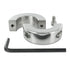 METAL HARD - ANELLO PER TESTICOLI IN ACCIAIO INOSSIDABILE 56MM