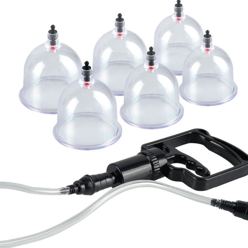 FETISH FANTASY SERIES - SET DI VENTOSE DA 6 PEZZI