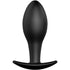 PRETTY LOVE - PLUG ANALE ANCORANTE IN SILICONE 8.5 CM NERO