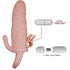 BAILE - COPERTURA PENE UOMO CORAGGIOSO CON CLITITO E CARNE PER STIMOLAZIONE ANALE 16.5 CM