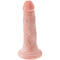 KING COCK - DILDO CON SFERE 14 CM - CARNE