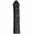 ALL BLACK - DILDO GIGANTE CON PUGNO MORBIDO 32 CM