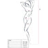 PASSION - WOMAN BS020 BODYSTOCKING NERO TAGLIA UNICA