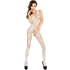 PASSION - WOMAN BS020 BODYSTOCKING BIANCO TAGLIA UNICA