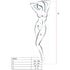 PASSION -DONNA BS034 BODYSTOCKING NERO TAGLIA UNICA