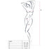 PASSION - DONNA BS031 BODYSTOCKING NERO TAGLIA UNICA