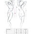 PASSION - DONNA ABITO HELLEN E PERIZOMA TAGLIA S/M