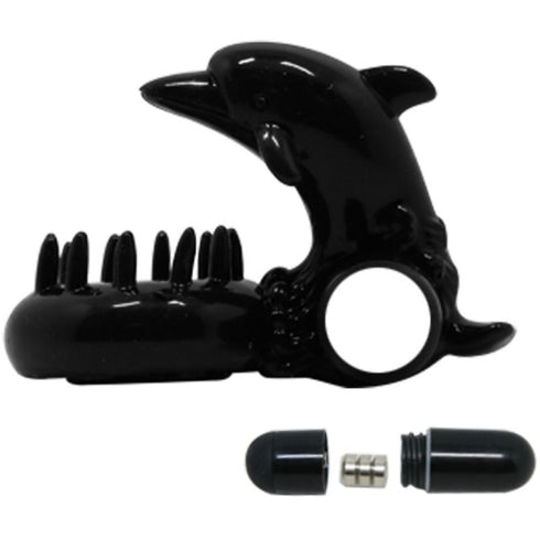 BAILE - SWEET RING ANELLO CON STIMOLATORE CLITORIDEO DELFINO