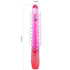 BAILE - DILDO VIBRANTE FLESSIBILE SENSUAL SPINE FLEXI VIBE LILLA 23.5 CM