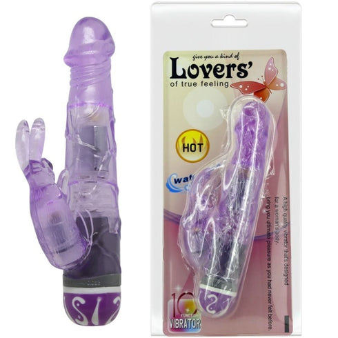 BAILE - VIBRATORI DA MULTIVELOCIT CON RABBIT LILLA