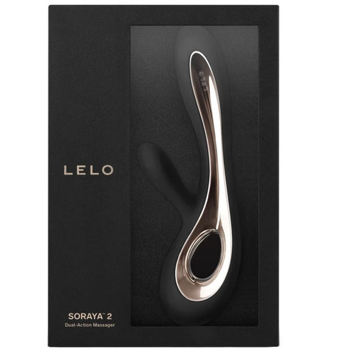 LELO - VIBRATORE RABBIT NERO SORAYA 2