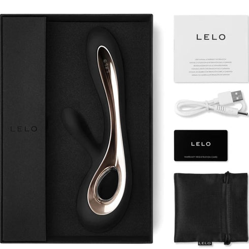 LELO - VIBRATORE RABBIT NERO SORAYA 2