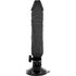 BASECOCK - VIBRATORE REALISTICO TELECOMANDO NERO 20 CM -O- 4 CM