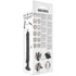 BASECOCK - VIBRATORE REALISTICO TELECOMANDO NERO 21 CM -O- 4 CM