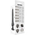 BASECOCK - VIBRATORE ARTICOLABILE TELECOMANDO NERO 18.5 CM -O- 4 CM