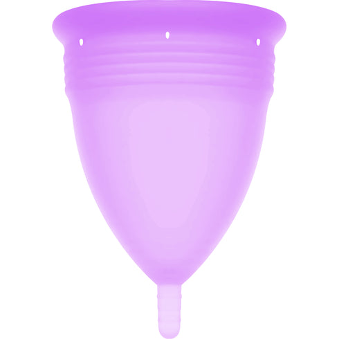 STERCUP - COPPA MESTRUALE IN SILICONE FDA LILLA - TAGLIA S