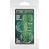 SEVEN CREATIONS - SET DI TRE ANELLI PER PENE TRASPARENTI