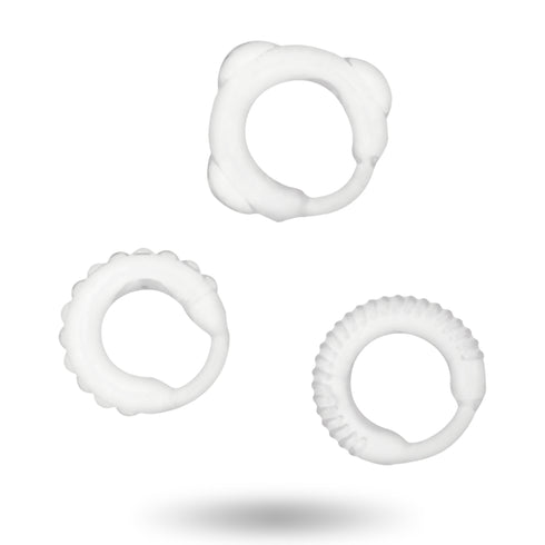 ADDICTED TOYS - SET C-RING TRASPARENTE