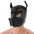 DARKNESS - MASCHERA PER CANI IN NEOPRENE CON MUSERELLA RIMOVIBILE L