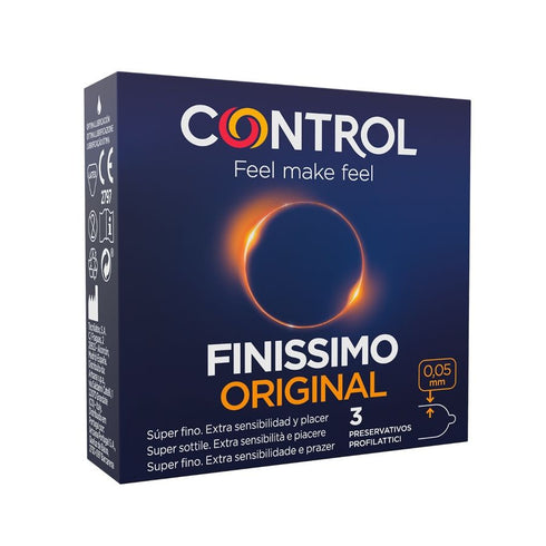 CONTROL - PRESERVATIVI FINISSIMO 3 UNITÀ