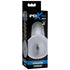 PDX MALE - POMPA E STROKER DUMP - TRASPARENTE