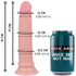 ROCKARMY - LIQUID SILICONE PREMIUM AVENGER REALISTICO 19 CM -O- 3.98 CM