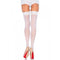 LEG AVENUE - CALZE ALTE BIANCHE TAGLIA UNICA