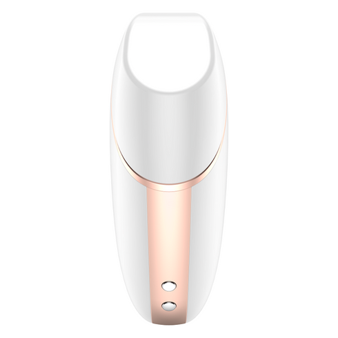 SATISFYER - STIMOLATORE E VIBRATORE TRIANGOLO LOVE BIANCO
