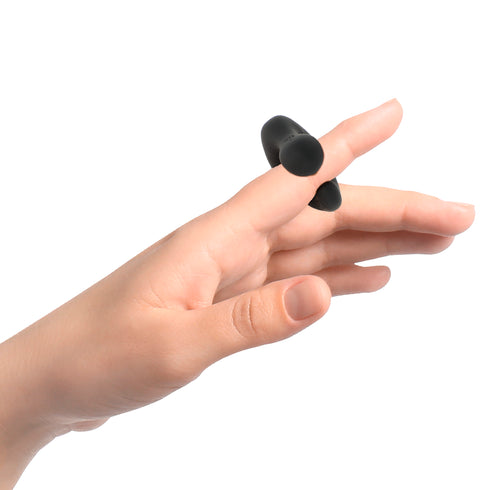 BLACK&SILVER - DUCKYMANIA DITALE RICARICABILE STIMOLANTE D'ANATRA IN SILICONE