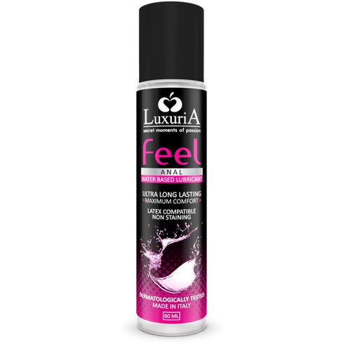 INTIMATELINE - LUXURIA FEEL LUBRIFICANTE ANALE A BASE ACQUA 60 ML