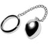 METAL HARD - ANELLO COCK 40MM + CATENA CON SFERA IN METALLO