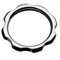 METAL HARD - ANELLO TORQUE PER PENE E TESTICOLI 45MM
