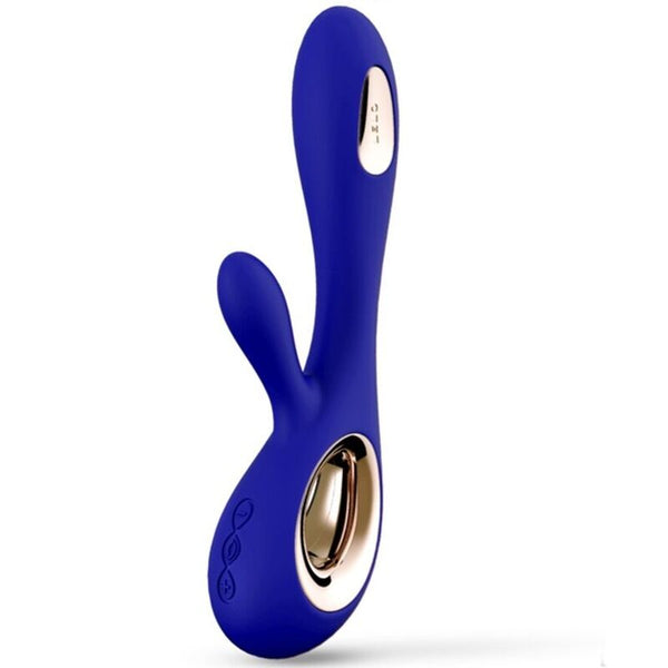 LELO - VIBRATORE SORAYA WAVE RABBIT BLU NOTTE