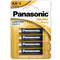 PANASONIC - BATTERIA BRONZO AA LR6 4U