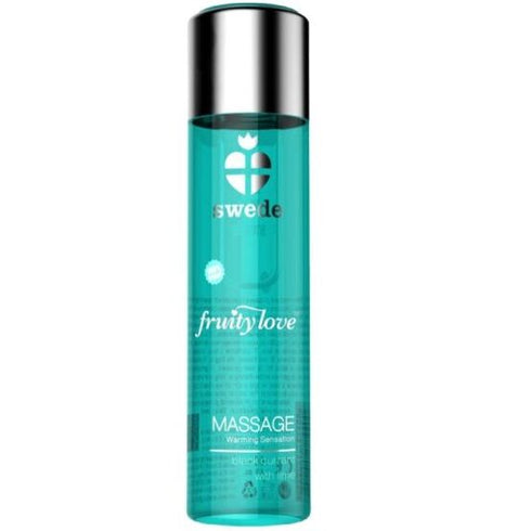 SWEDE - FRUITY LOVE OLIO DA MASSAGGIO EFFETTO RISCALDANTE RIBES NERO E LIME 60 ML