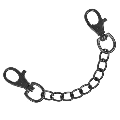 FETISH SUBMISSIVE DARK ROOM - MANETTE ALLA CAVIGLIA VEGAN IN PELLE CON FODERA IN NEOPRENE