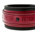 FETISH SUBMISSIVE DARK ROOM - MANETTE ALLA CAVIGLIA VEGAN IN PELLE CON FODERA IN NEOPRENE